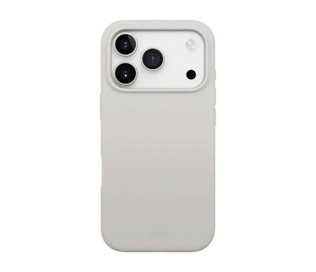 Uniq Lino do iPhone 17 Pro Magclick Charging jasno szary - 1371828 - zdjęcie